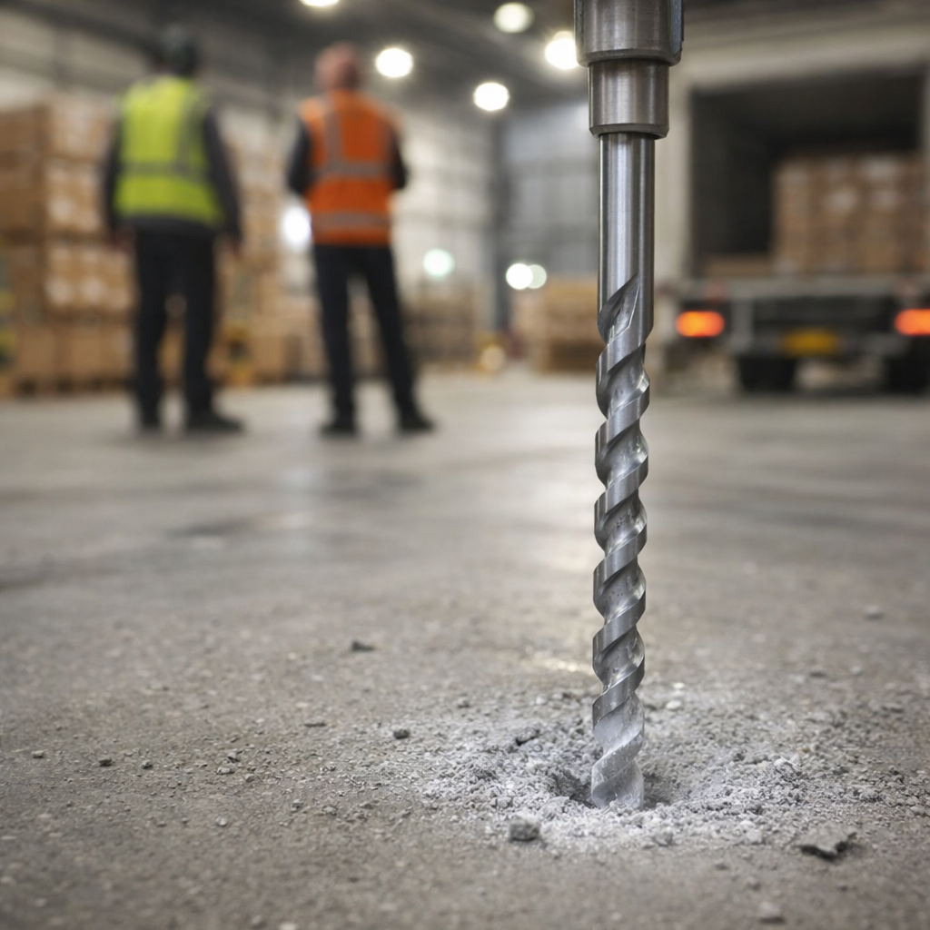 High-Performance Drill Bit – Black – Easy to Fit – For Fixing Kits