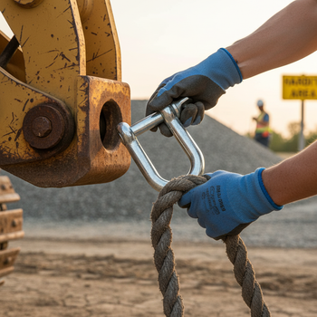 Premium Heavy Duty Shackle with Galvanized Finish for Ultimate Durability and Versatile Use in Recovery Applications