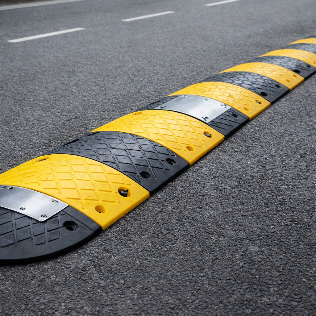 Heavy Duty Speed Bump – 3.5M x 450mm x 60mm – Steel Plate – Traffic Control