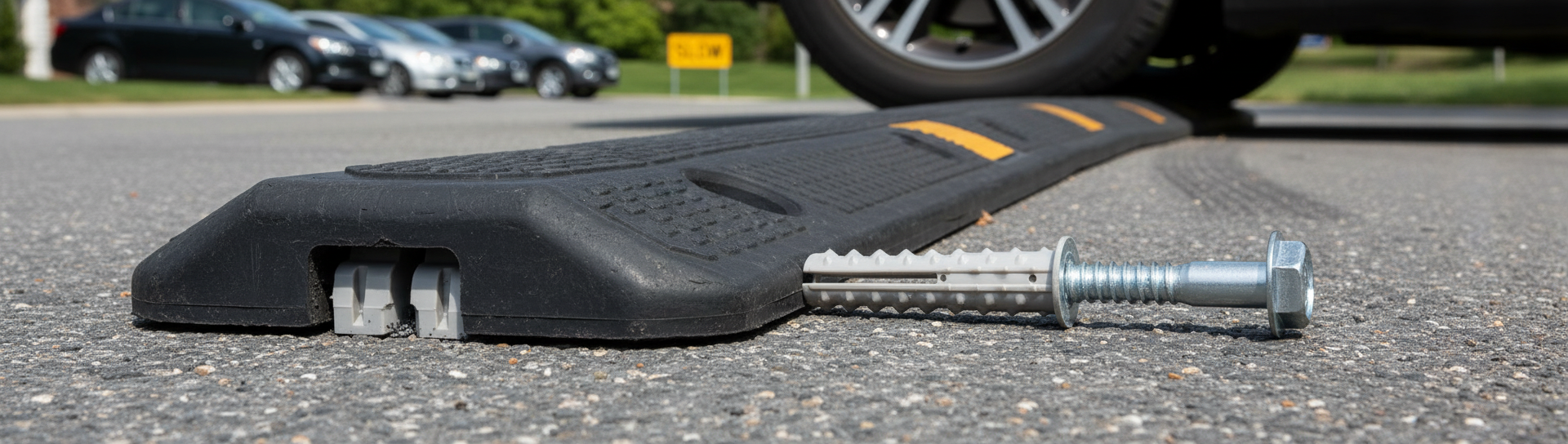 Premium Heavy Duty Bolts for Speed Bump Installation, Durable and Reliable Fasteners for Road Safety Solutions