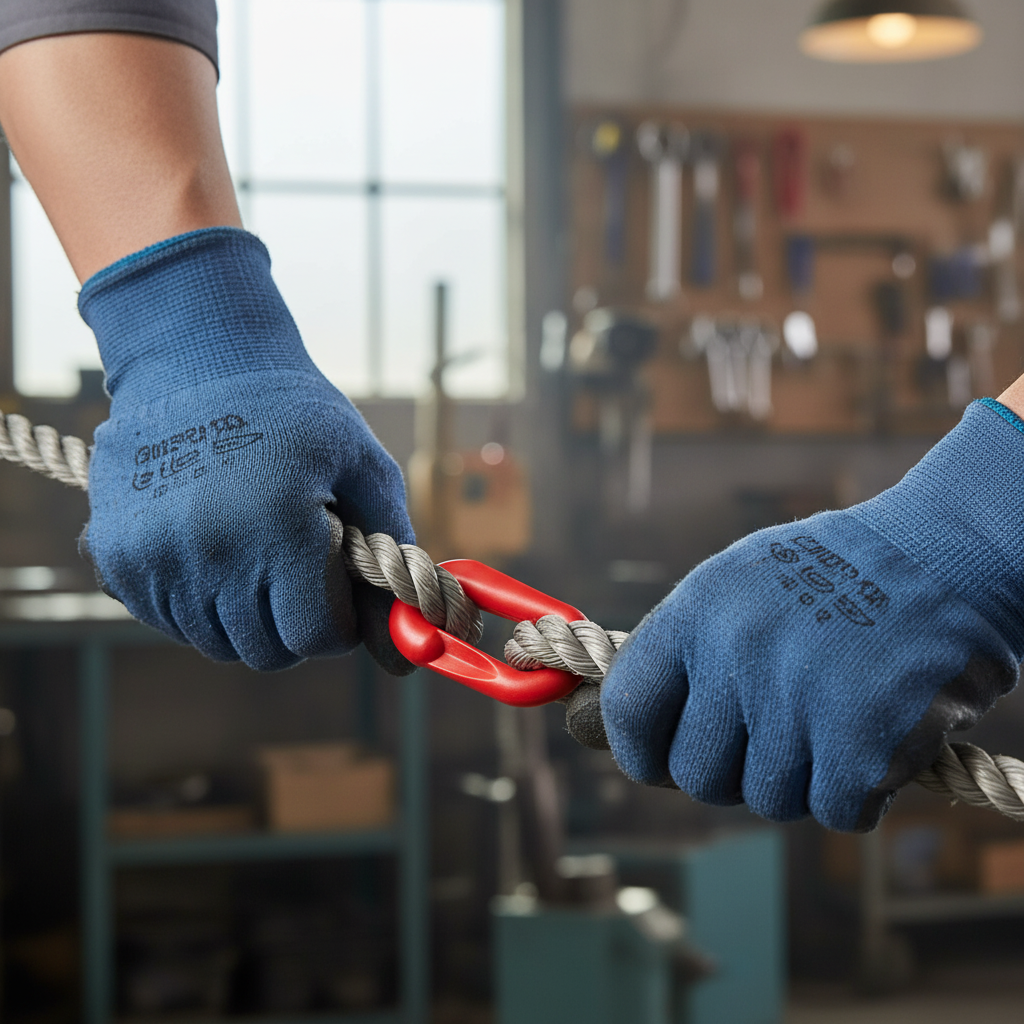 Premium 8mm Plastic Connecting Link - Durable, UV-Protected, Breakaway Style for Barrier Chains in Multiple Colors