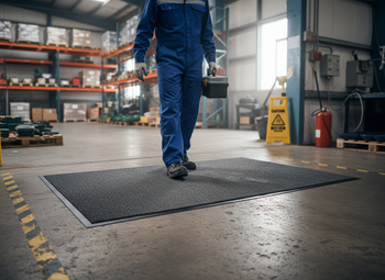 Premium High-Absorbency Entrance Mat with Olefin Fibres and Non-Slip Vinyl Backing for Indoor Use