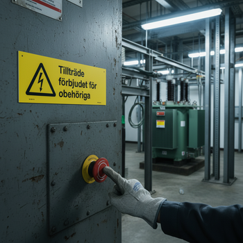 Professional Warning Sign - No Unauthorized Access with Multiple Mounting Options and Durable Materials for Safety Compliance