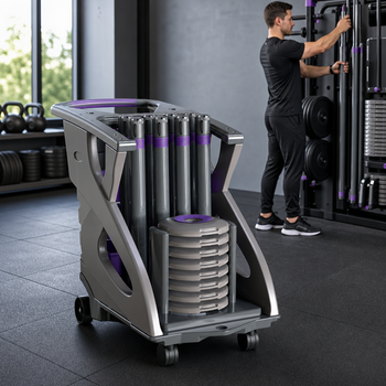 Purple Unicart Trolley for Skipper Q System