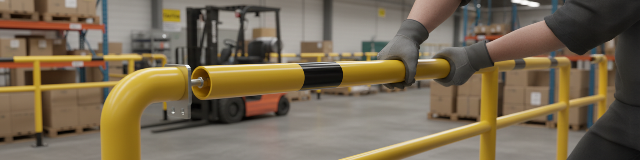 Premium Steel Tube Cross Bar Ø 48 mm for Railing Systems in Various Colors - High-Quality Professional Grade for Industrial and Commercial Applicat...