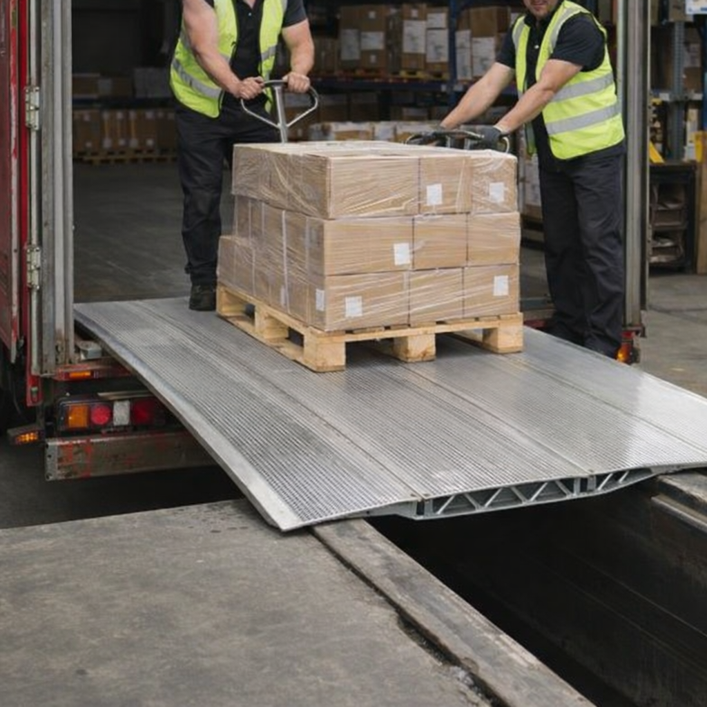 Loading Bridge – 752mm L x 1250mm W – Heavy Duty – Pallet Truck