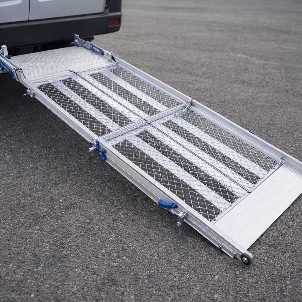 Folding Vehicle Ramp – 900mm Wide – 400kg Capacity – Vehicle Access