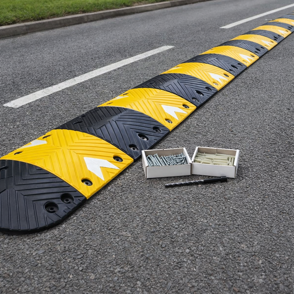 Speed Bump Kit – 8000x400x50mm – High-Performance – Road Safety