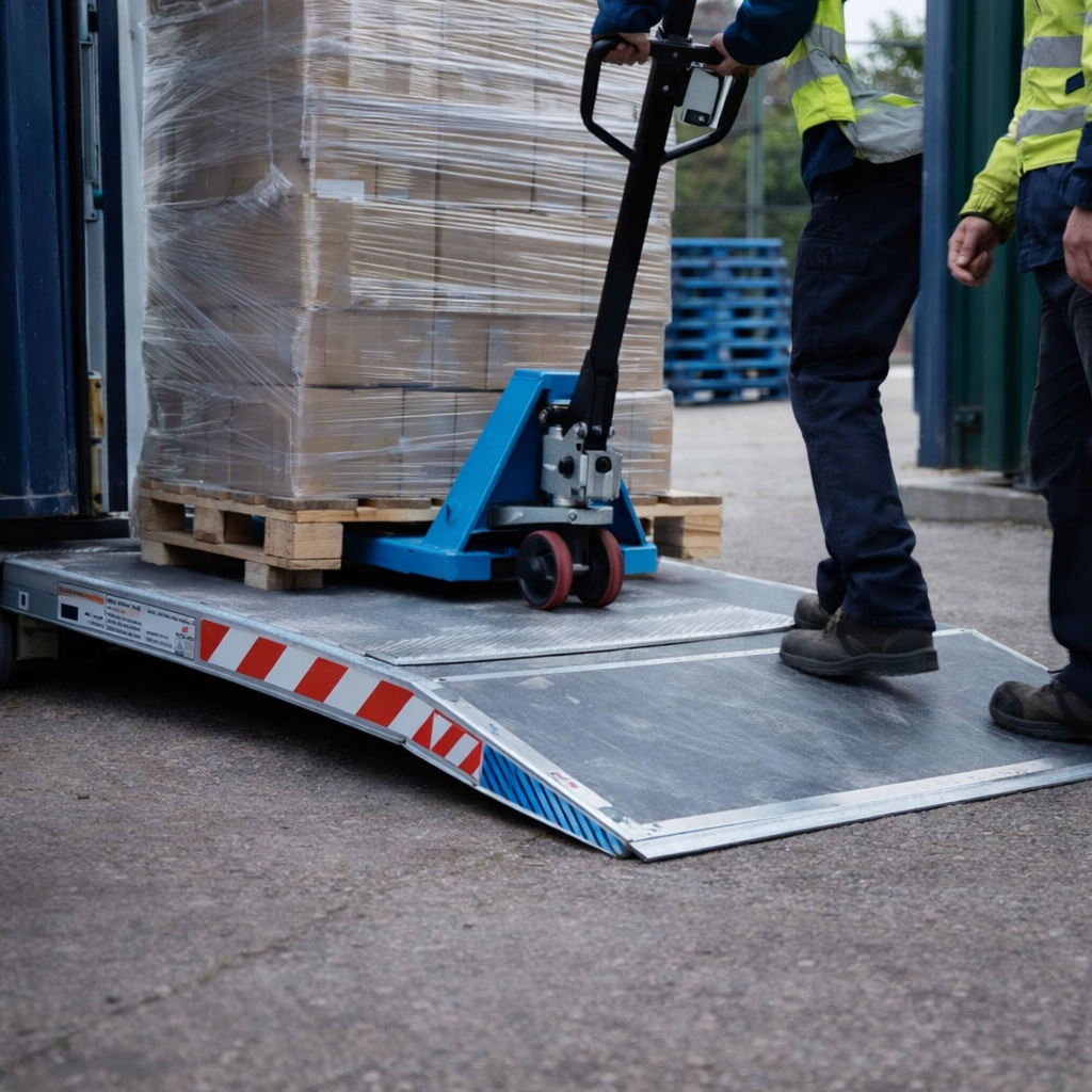 Pallet Truck Ramp – 1000mm Wide – 1000kg Capacity – Commercial Use