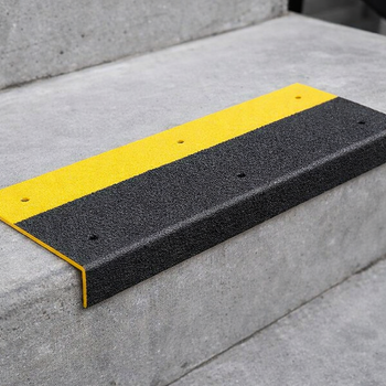 Anti-Slip Stair Treads – 55mm High Nosing – Stainless Steel – Indoor/Outdoor Use