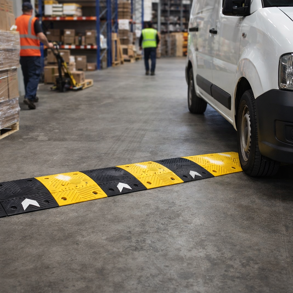 Speed Bump Kit – 8.0M x 400mm x 50mm – High-Visibility – Road Safety