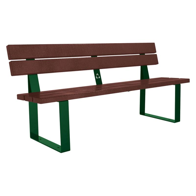 Riga Recycled Plastic Bench Affordable, Durable, and Functional Seating Solution