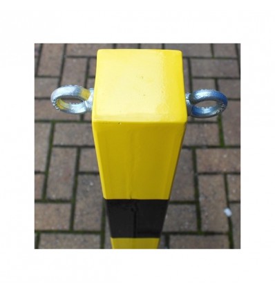 Removable Security Post (tool version) With Top Mounted Chain Eyelets