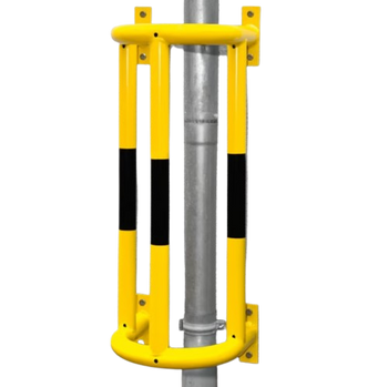 Yellow/Black Traffic Line External Pipe Protectors