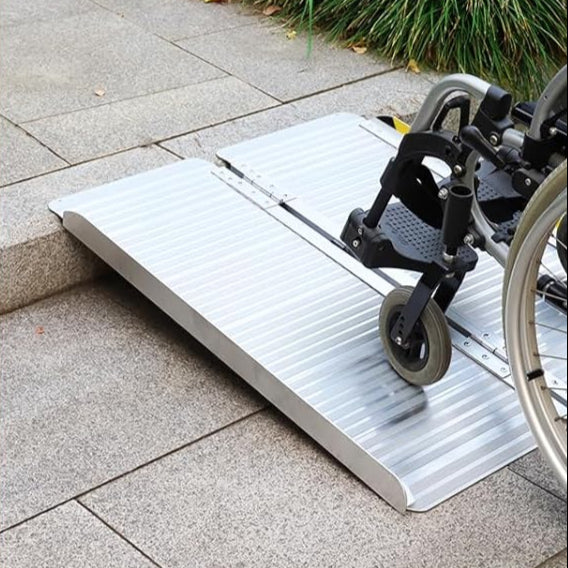 Wheelchair Ramp with Handrails – 3ft to 12ft for Improved Safety and Accessibility