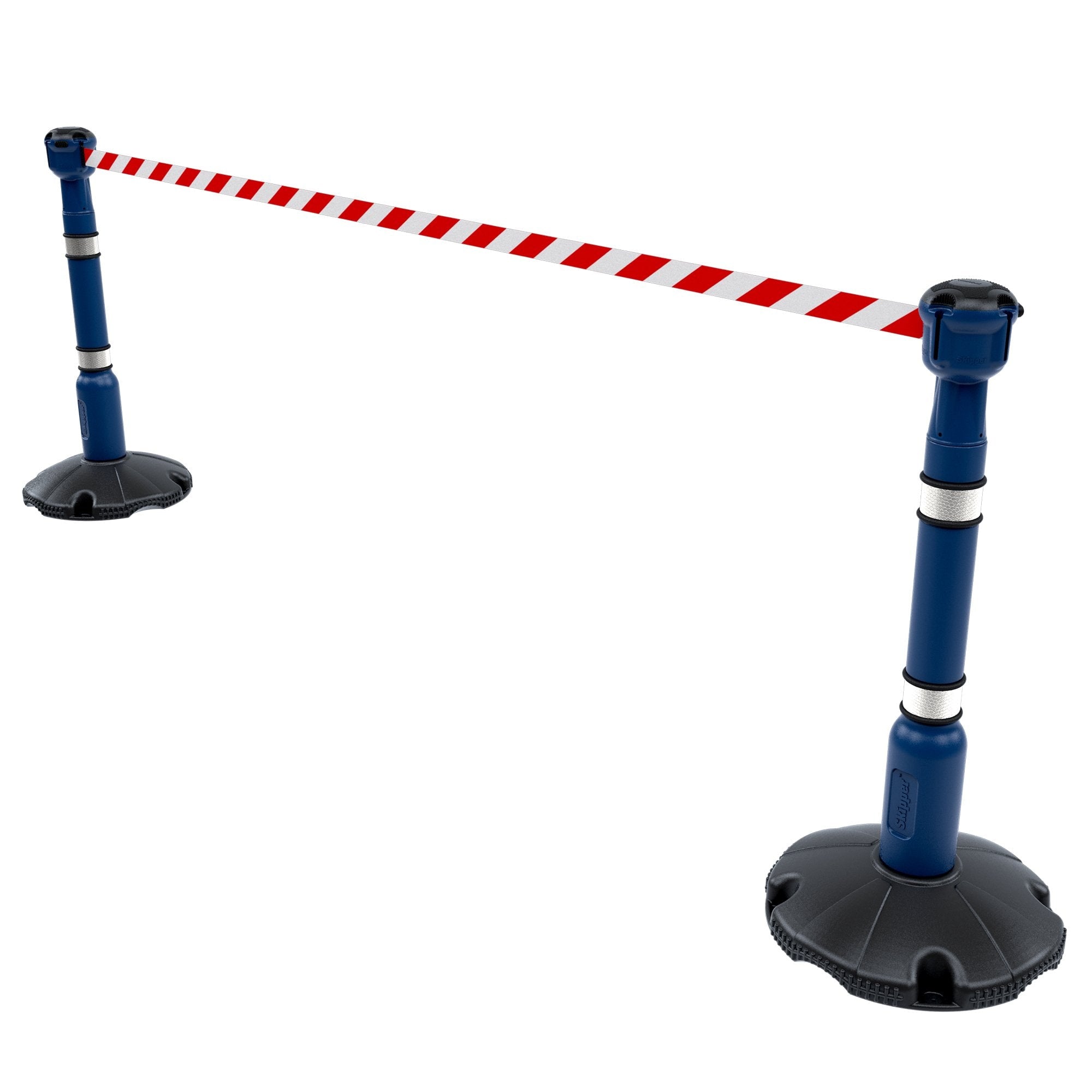 9m free standing retractable barrier kit (KIT10)