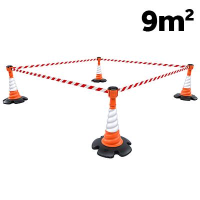 Skipper 36m cone topper barrier kit (KIT04)