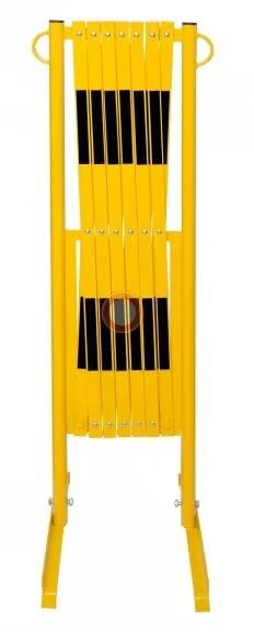 Extendable Flexi Light Trellis Barrier - Expands To 3,600mm - Yellow/Black