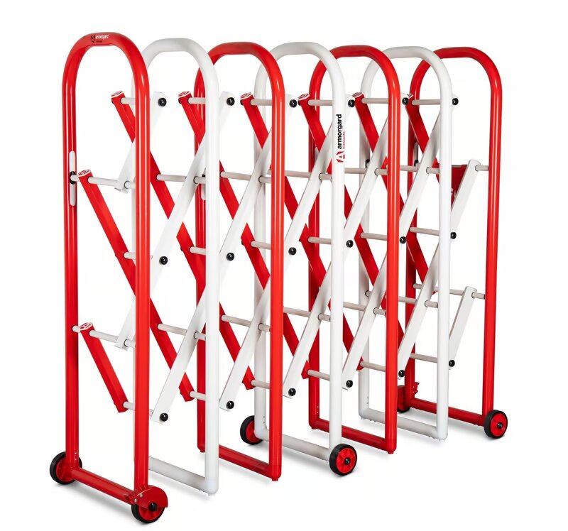 IG6 Instagate Collapsible Safety Barrier - 450 x 542 x 1884mm