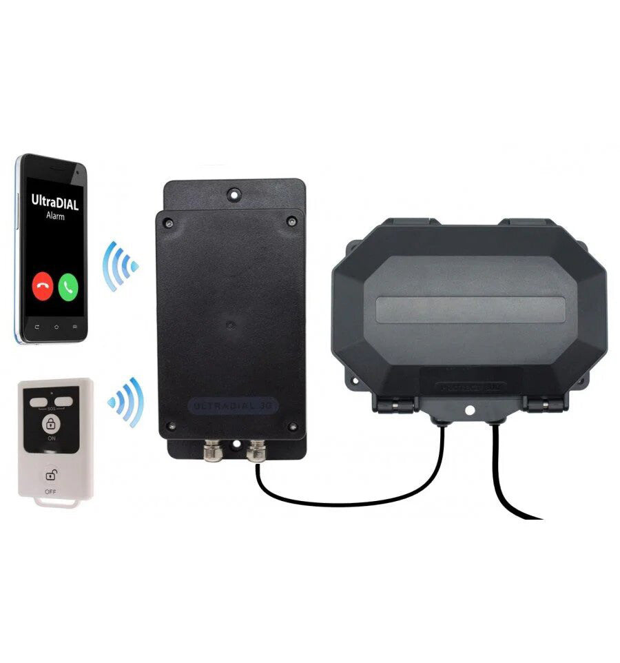 Vehicle Detecting Battery Powered GSM Driveway Alarm - Protect 800 For Remote Locations