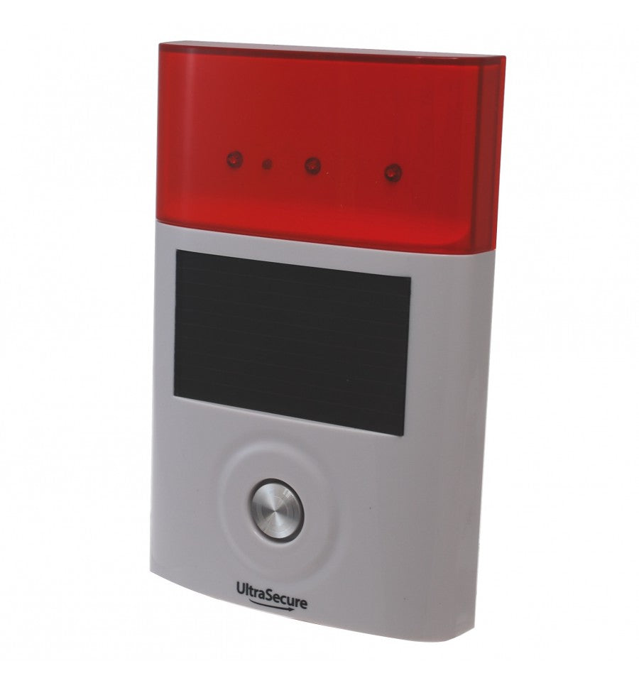 Sienna Battery GSM UltraDIAL Alarm with PIR, Door Contact & Solar Siren