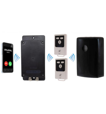 Battery GSM UltraDIAL Alarm with 1 x Outdoor BT PIR