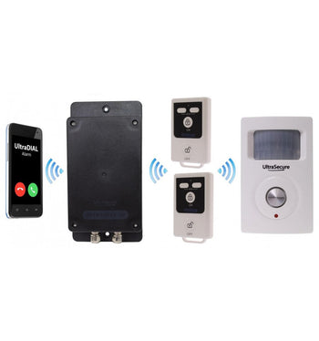 Battery GSM UltraDIAL Alarm With 1 x BT PIR