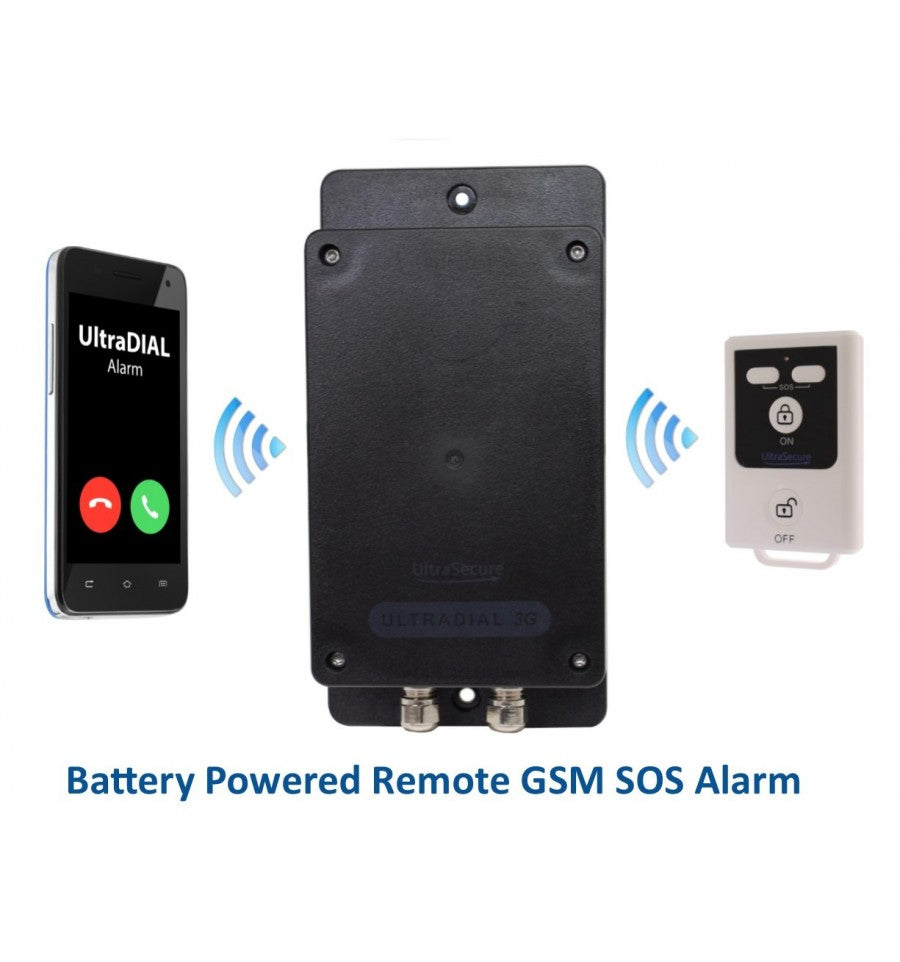 Dark Slate Gray UltraDIAL Battery Covert GSM Alarm