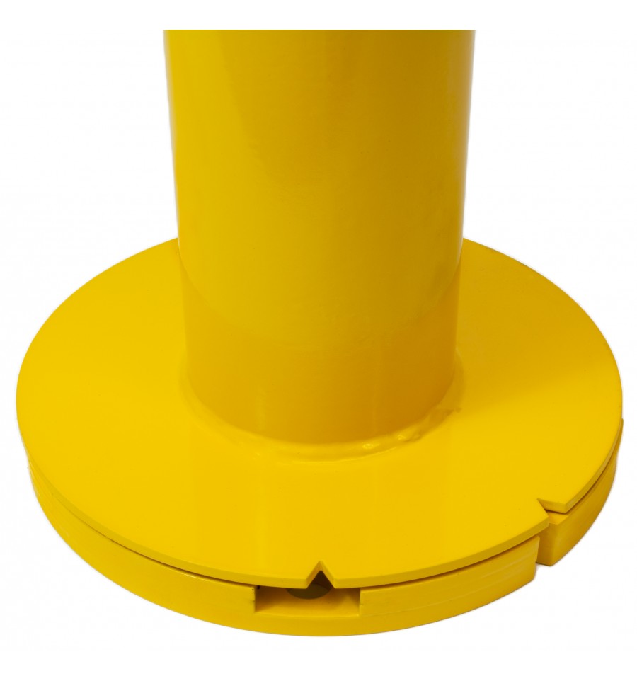 Goldenrod Bolt Down Removable Bollard