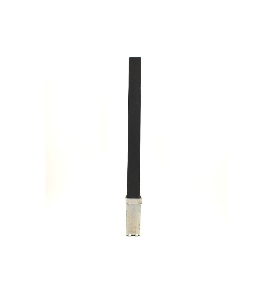 White Smoke Heavy Duty Black Removable Security Post & 2 x Ground Bases