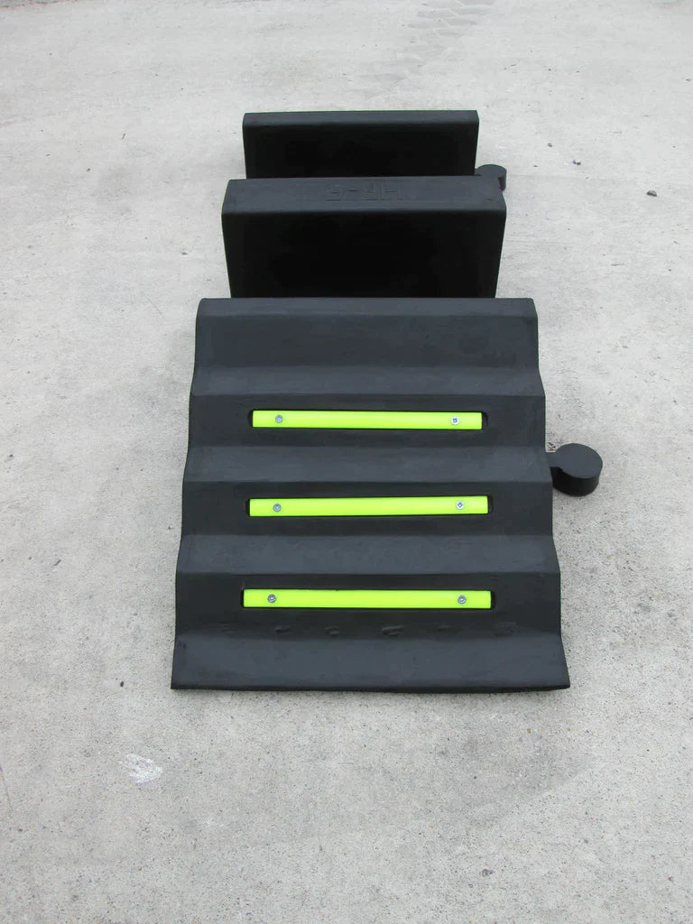 Gray Hose Protection Ramp For HGVs