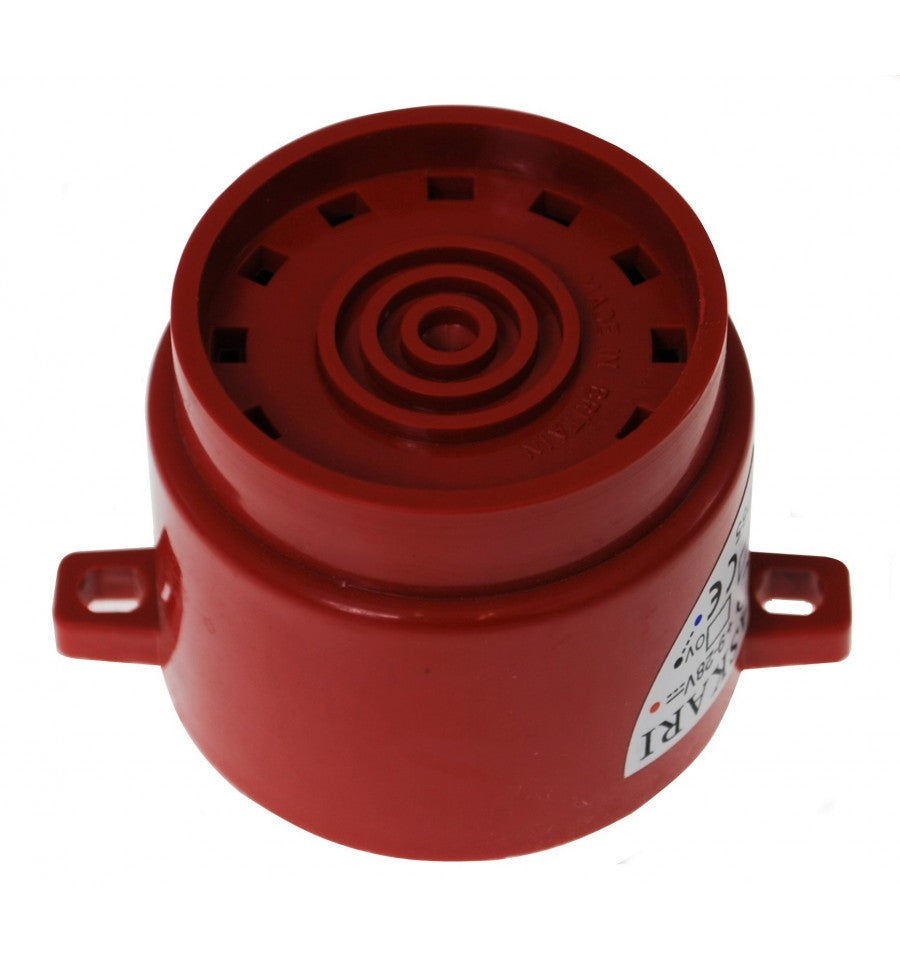 Saddle Brown Security Floodlight & Adjustable Siren Wireless Driveway PIR Alarm With Outdoor & Indoor Receivers