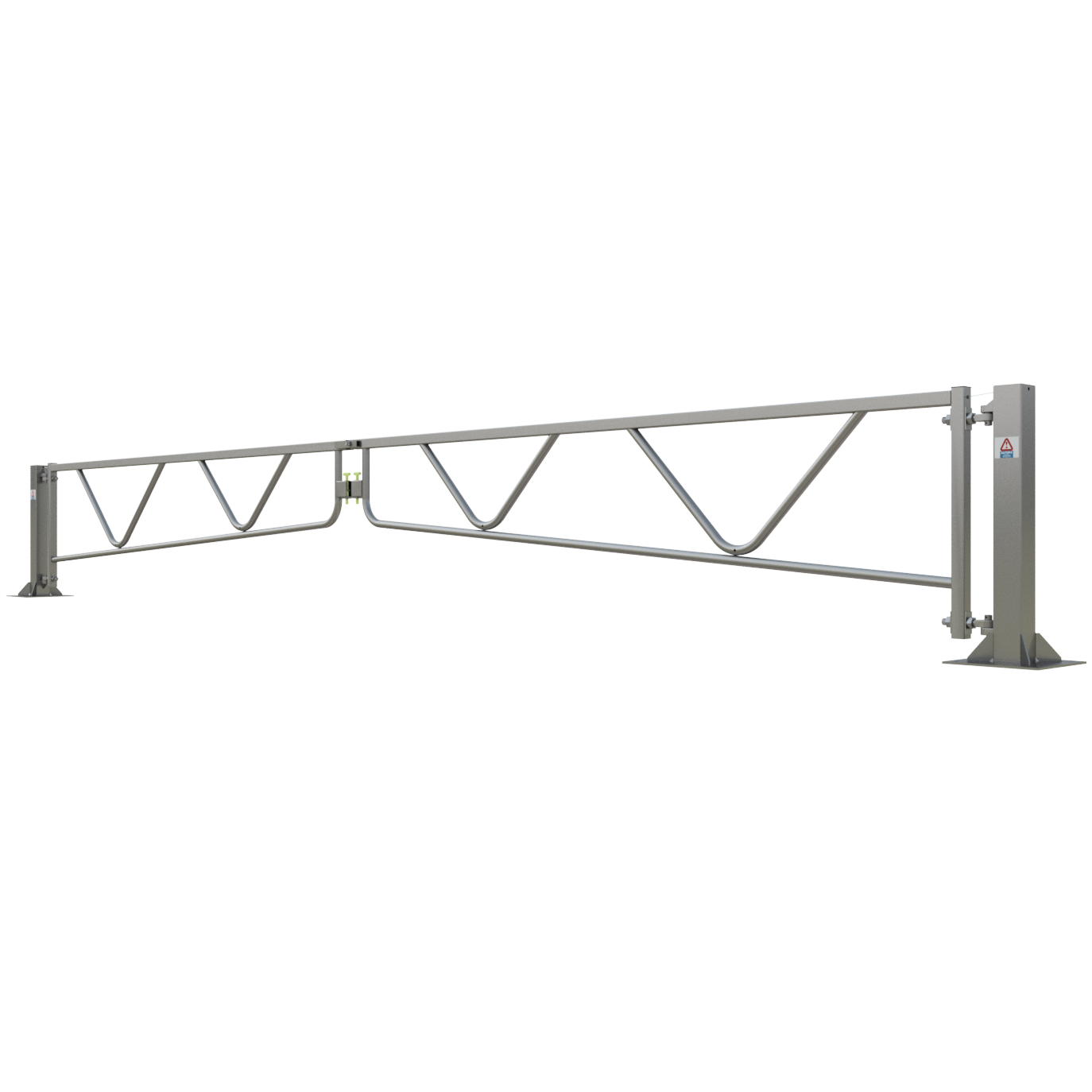 Manually Operated Double Swing Gate