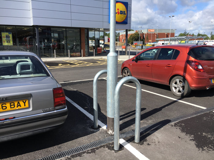 Lamp Post Protectors UK | Steel Post Guards | BarriersCo