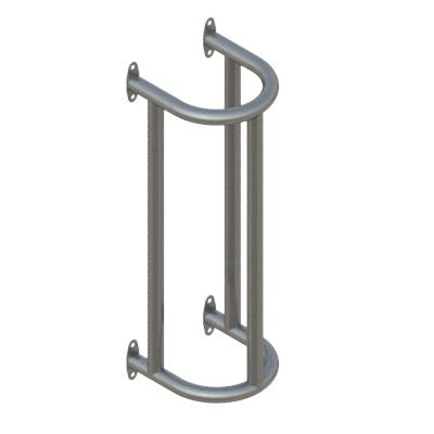 Wall Mounted Column Pipe Protector